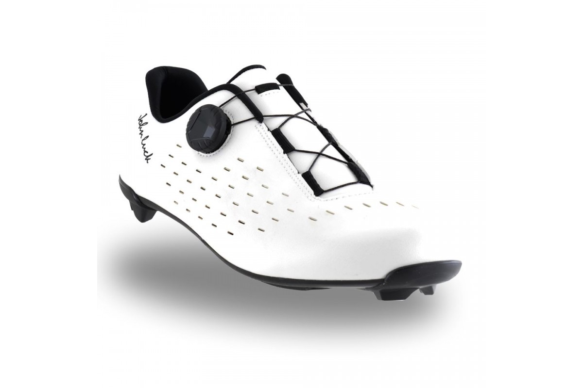 Zapatillas de Carretera Panzer Blancas Horma Ancha