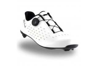 Zapatillas de Carretera Panzer Blancas Horma Ancha