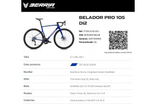 Berria BELADOR PRO 105 DI2