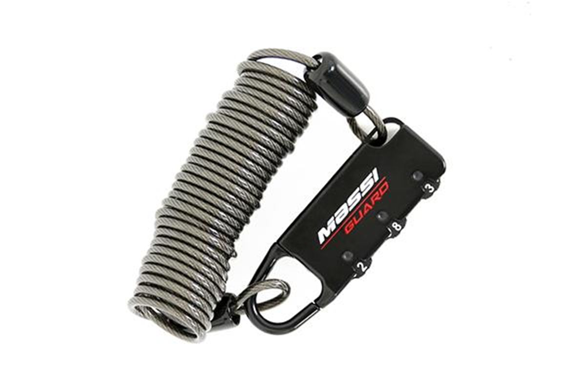 CANDADO COMBINACION LIZARD   3X1800MM