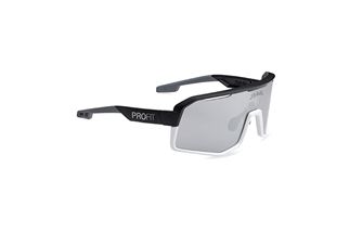 PROFIT 3 NEGRO/BLANCO LENTE ESPEJO PLATA