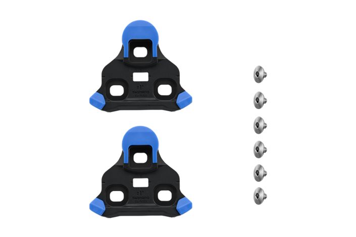 CALAS SHIMANO SPD-SLR CL-SL120 DE 2 GRADOS CON TUERCA DE CAL