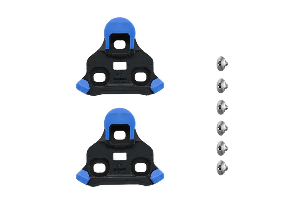 CALAS SHIMANO SPD-SLR CL-SL120 DE 2 GRADOS CON TUERCA DE CAL